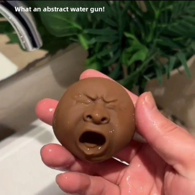 New 1PCS Yawning Person Avatar Purple Clay Tea Pet Boutique for Nurturing Funny Expressions Play Set Tea Table Ornament Gift