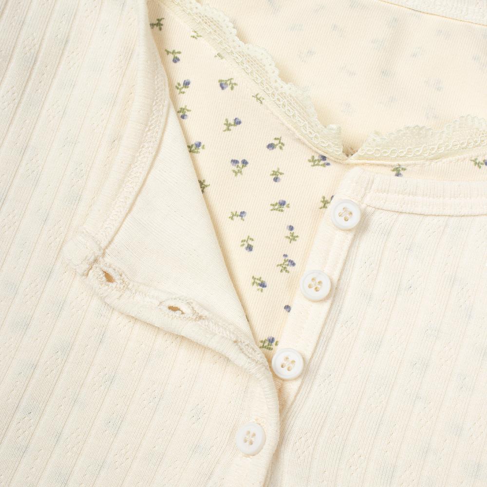 MOAA Floral Layered Sleeve (White)