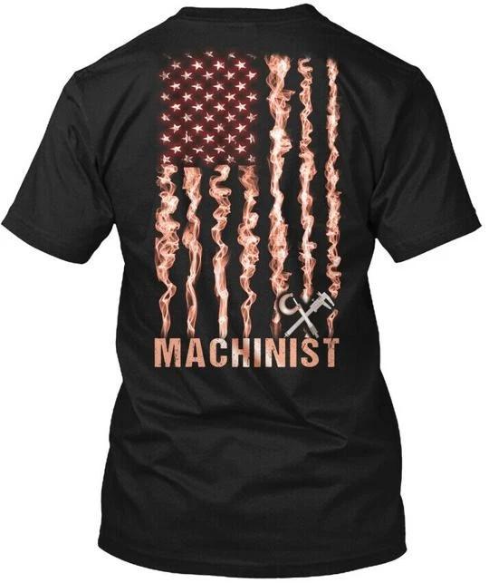 

Proud Machinist TTshirt Made in the USA Size S to 5XL S