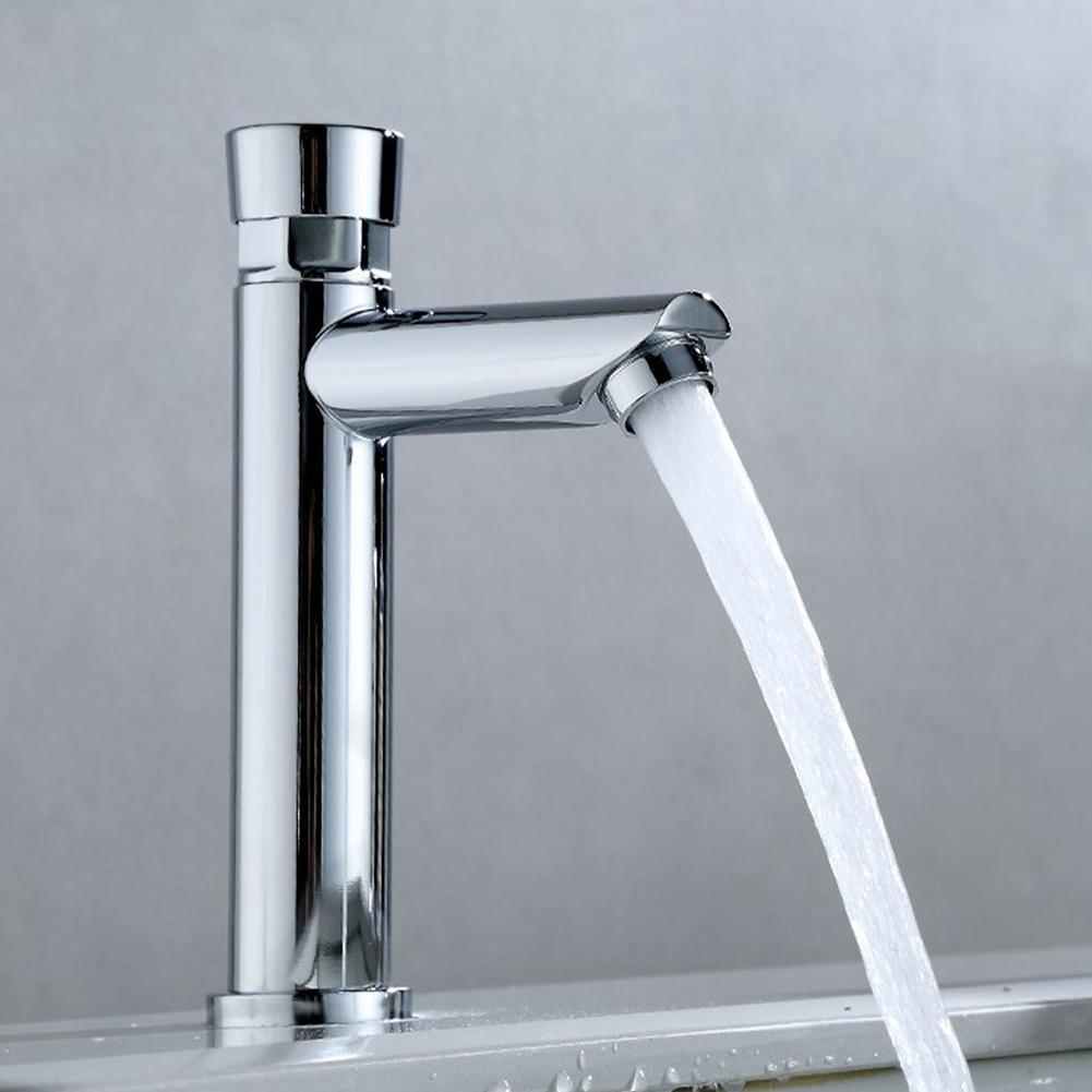 Rubinetto per Lavabo del Bagno Rubinetto in Acciaio Inossidabile Rubinetto per Lavabo a Pressione Tocco