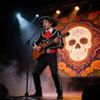 Da De Muertos Skeleton Costume For Men With Printed Design For Halloween Parties