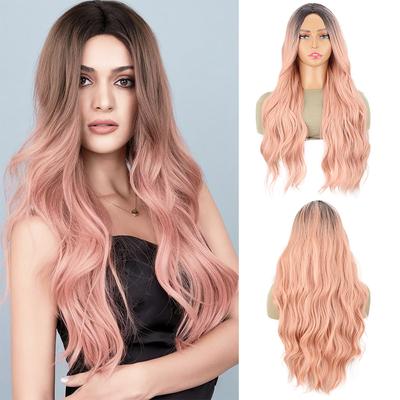 Long Wig Synthetic Wig With Bangs Natural Looking For Women Cosplay Party Daily Wig