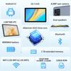 PRITOM Android 15 6 Resolution Widevine Bluetooth Wireless Full Metal Japanese Instruction Manual Included 10-inch Tablet, Wi-Fi Model, 16GB+128GB+1TB