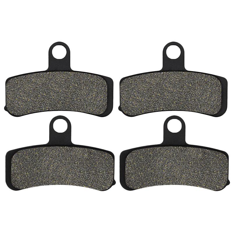 Cyleto Motorcycle Front Rear Brake Pads for Harley FXDF Fat Bob 2008-2017 FXDL Low Rider 2010 2011 2012 2013 2014 2015 2016 2017