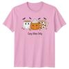 Cozy Vibes Only Unisexs TShirt Halloween Drinks Autumn Halloween Gift For Her