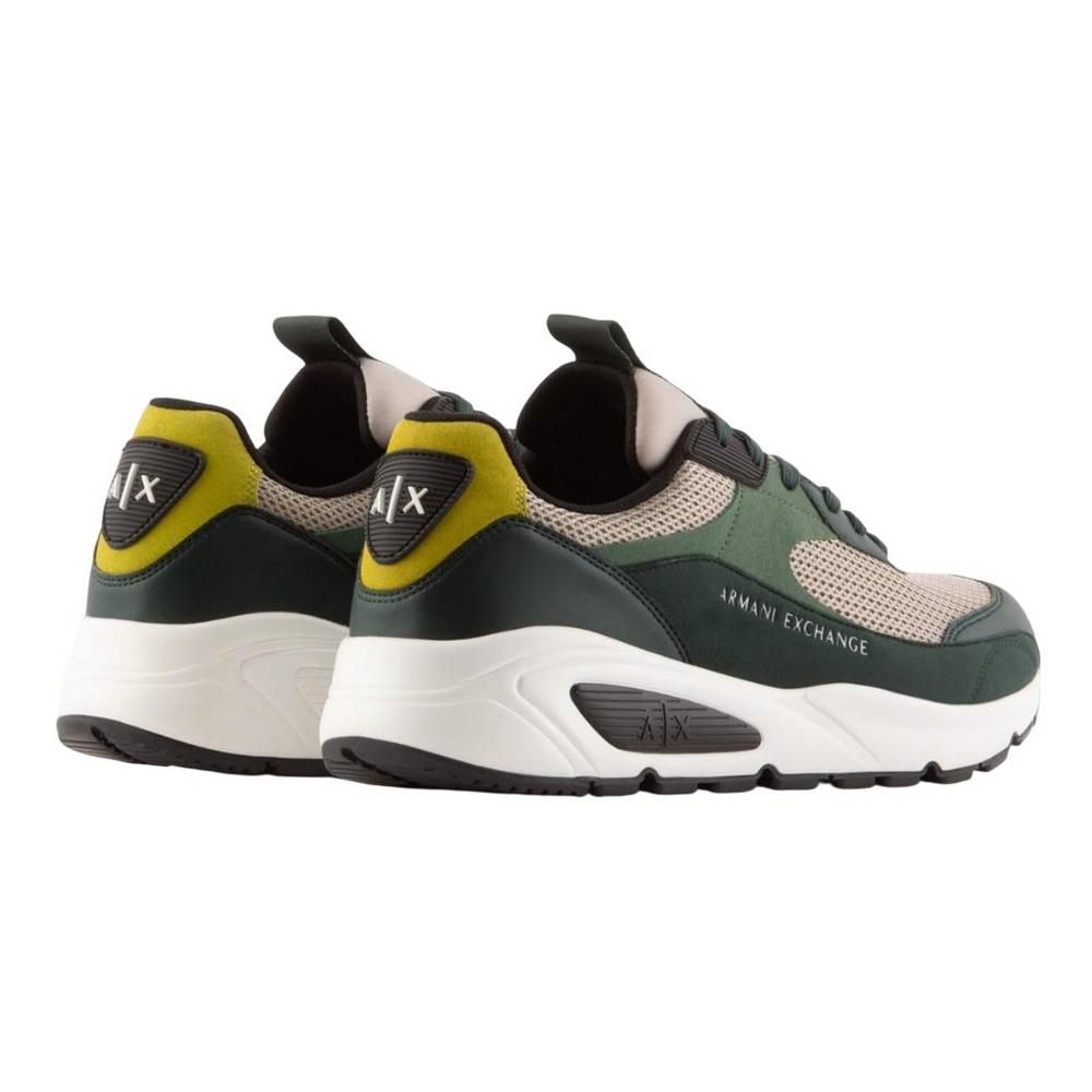 Armani Exchange Mens Suede Trainers