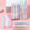 4Pcs/Set Glue Pen Carving Knife Tweezers Small Shovel Student Diy Handmade Set Journal Tools Sationery Craft Kit Supplies