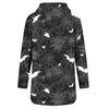 Women's Casual Long Sleeve Halloween Print Hoodie Pullover Top for Fall Festive Wear