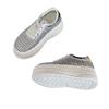 Korean version of thick-soled hollow fashion casual shoes women's 2025 summer new woven mesh white shoes versatile muffin shoes