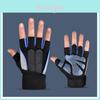 Fitness Half Finger Gloves Men With Durable Polyester And Antislip Feature For Exercise