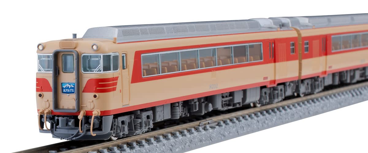 TOMIX N Gauge Meitetsu Kiha 8200 Series Northern Alps Set 98446 Railway Model Diesel Car