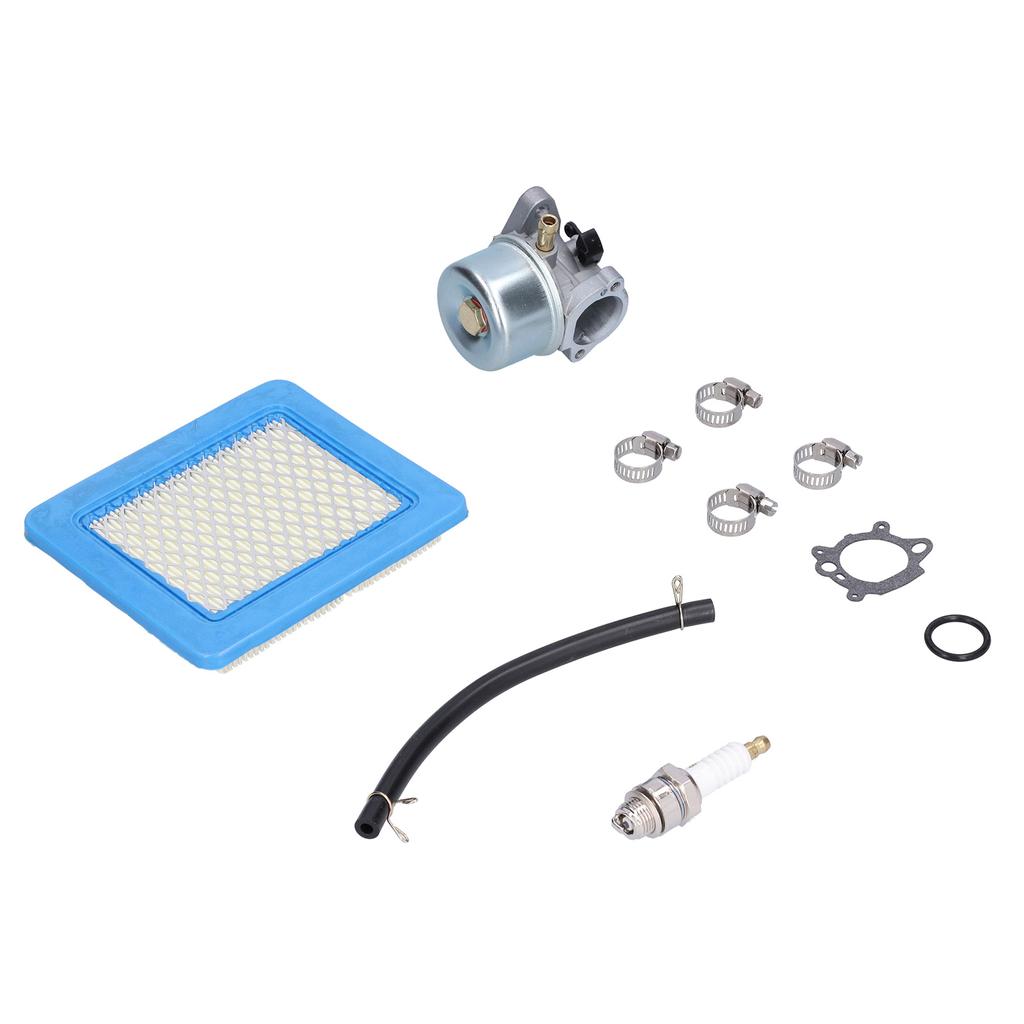 Carburetor Sparking Plug Air Filter Fuel Line Kit Lawn Mower Accessory 498170 799872 694202