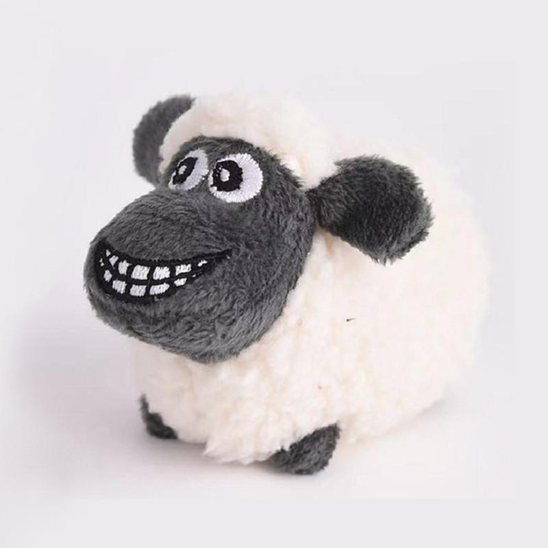 Plush Squeaky Pet Toy Tree Hole Panda With Sound For Dogs And Cats