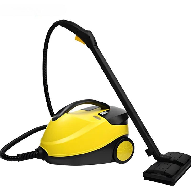 

High Steam Cleaner Kill Mites Disinfector Home Kitchen 2000W Electric Steam Cleaner for Stain Removal, formaldehyde, Floor, car 220V EU PLUG жёлтый