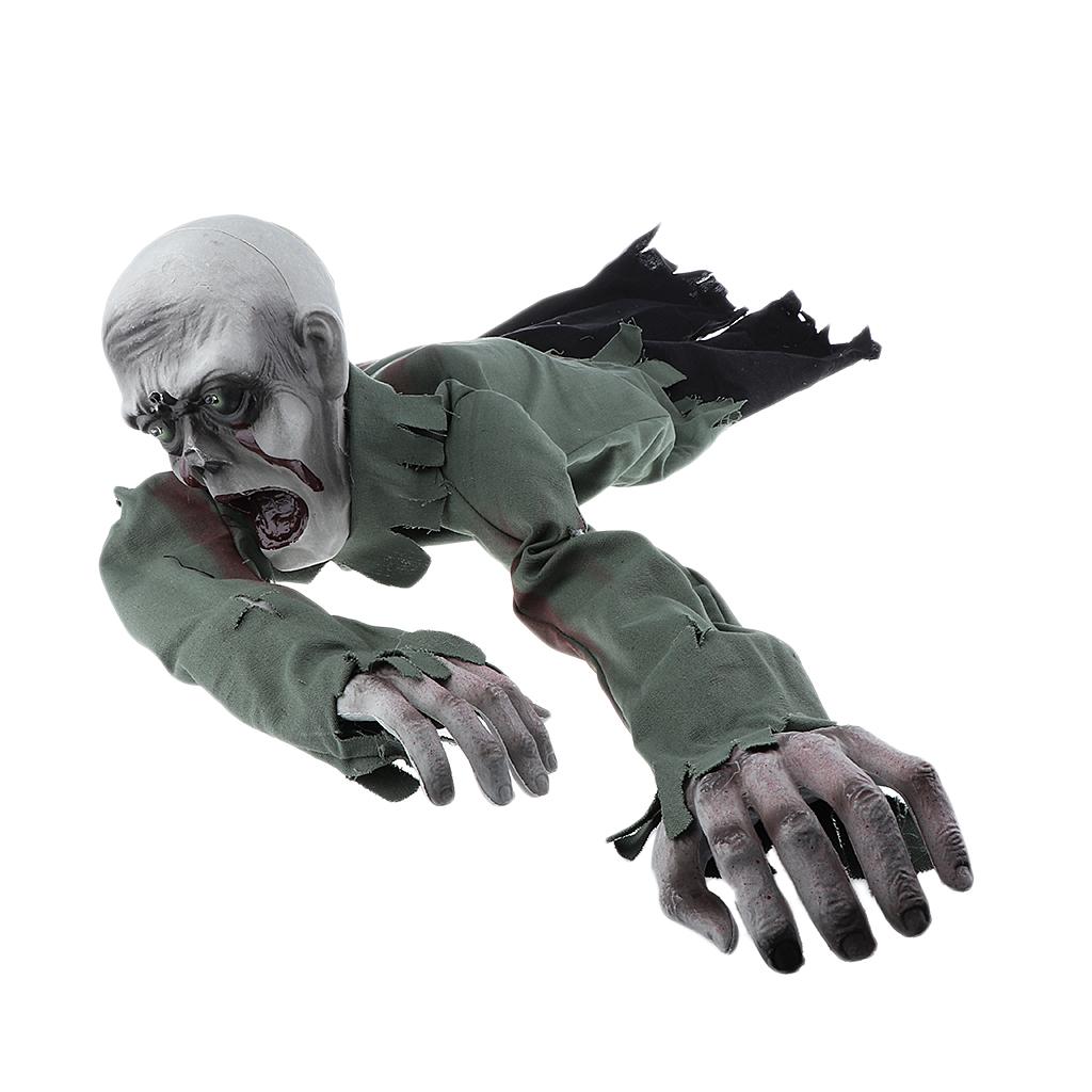Bloody Crawling Zombie Figure Halloween ration
