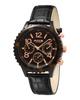 FOCE 44mm Camouflage Men's Leather Watch FM7741L-BK
