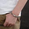 Viking Ouroboros punk bracelet for men copper vintage fashion jewelry street culture hip hop style