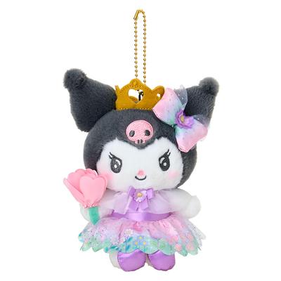 Sanrio Kuromi Mascot Holder Is the Exciting Ages 6 and 629316 (Everyone Star! Design), Polyester, Up,