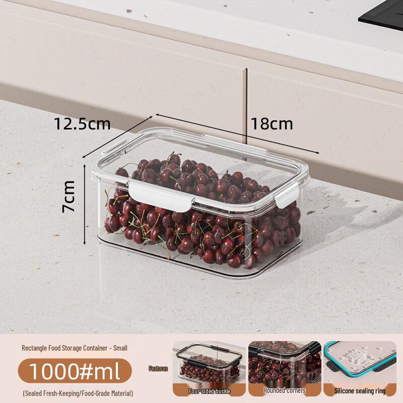 Wheat Straw Food-Grade Refrigerator Storage Box