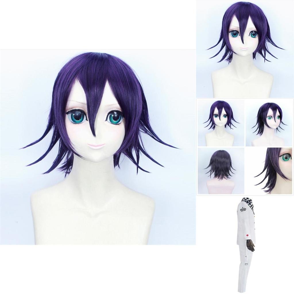 Durable Danganronpa V3 Ouma Kokichi Cosplay Outfit With Complete School Uniform