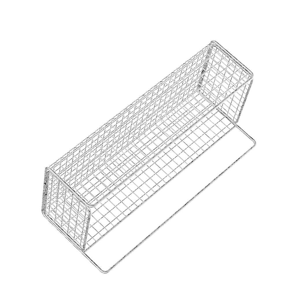 Kitchen Hanging Storage Rack Wall Mounted Storage Basket Punch Free Hanging Wall Organizer Baskets
