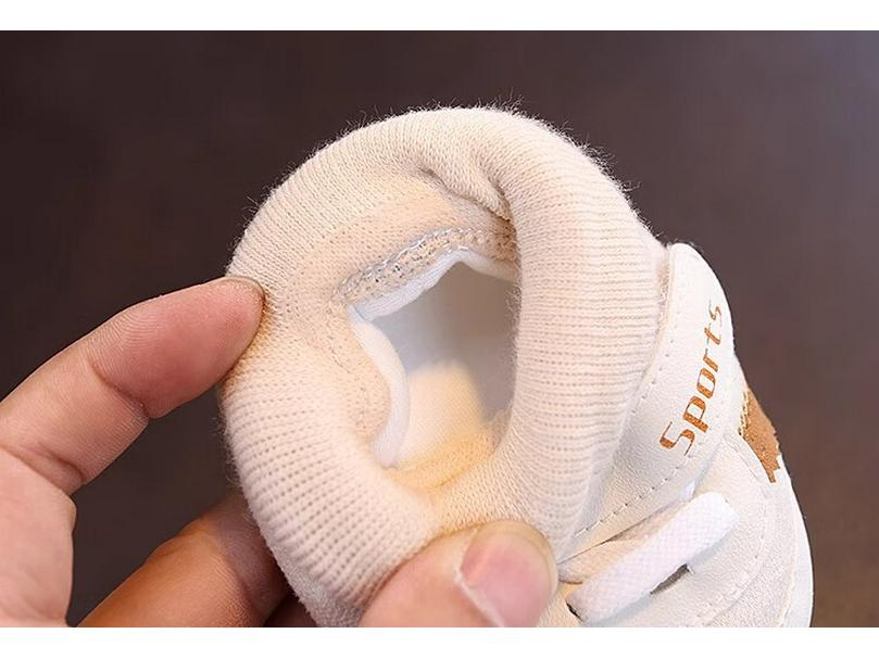 Buty dziecięce z miękką podeszwą: Antypoślizgowe obuwie na pierwsze kroki dla chłopców i dziewczynek 0-12 miesięcy