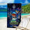 Custom Name Beach Towel Dexter Power Adventure Beach Towel, Soft Microfiber, Gift for Her/Him, Birthday, for Pool, Beach, Travel, Fan gifts