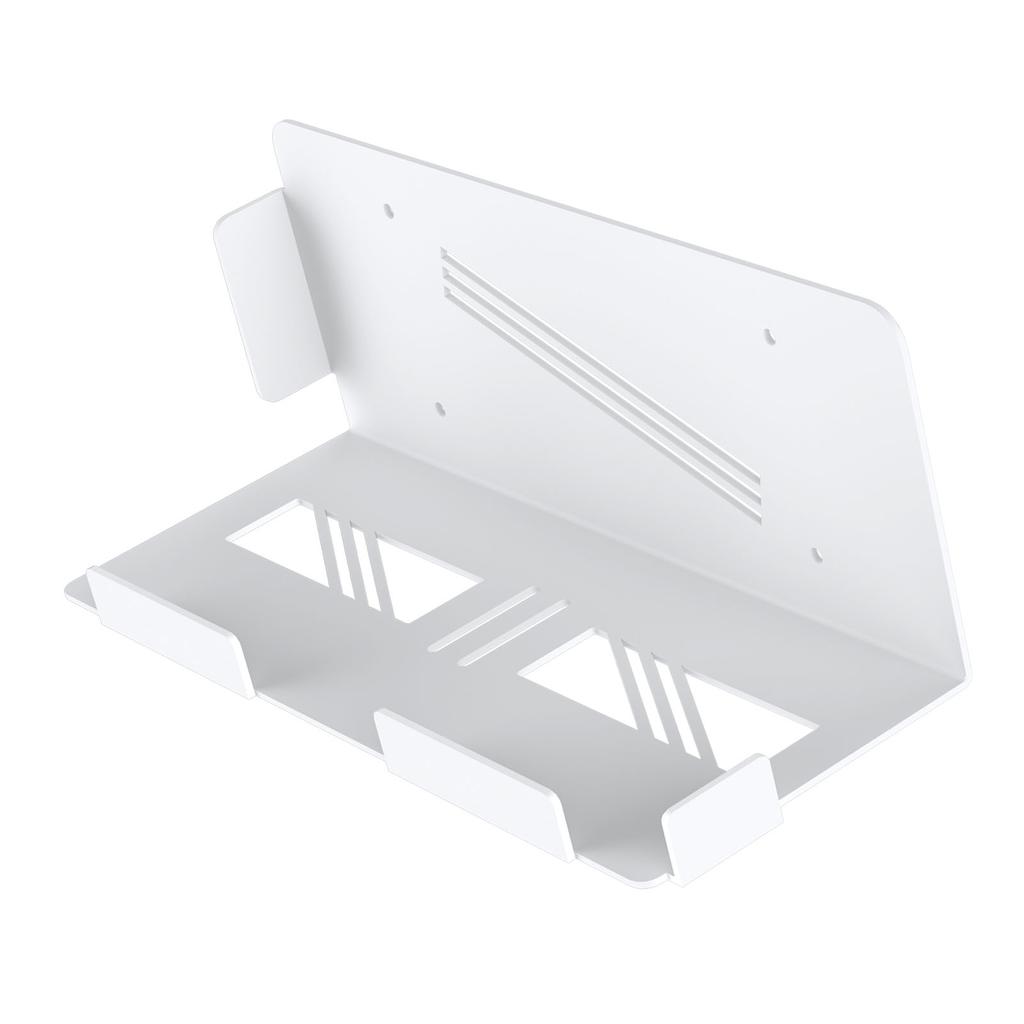 Soporte de Consola Montaje en Pared Flotante Detrás del TV Soporte de Pared para Consola de Juegos Controlador Auriculares