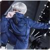 Gojo Satoru Cosplay Kostüm Highschool-Uniform Anzug Halloween Kostüm Herren Erwachsene Gojo Satoru Komplettset