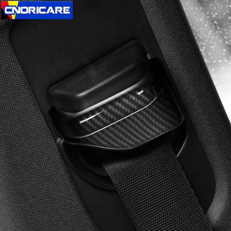 Carbon Fiber Color Center Console Water Cup Frame Decoration Trim For Mercedes Benz GLA X156 CLA C117 A Class W176 RHD LHD