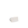 Lucky Pleats Canvas Cross Mini Ivory_Black