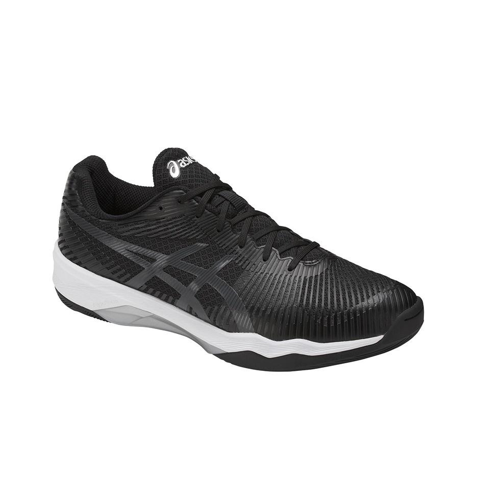 Asics Volley Elite FF Comfortable Trendy Fashion Low-Top Training Shoes Men sneaker Black B701N-9095