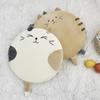 Cartoon Futon Mat Elastic Filling Fluffy Breathable Printing Dyes Round Cushion for Living Room