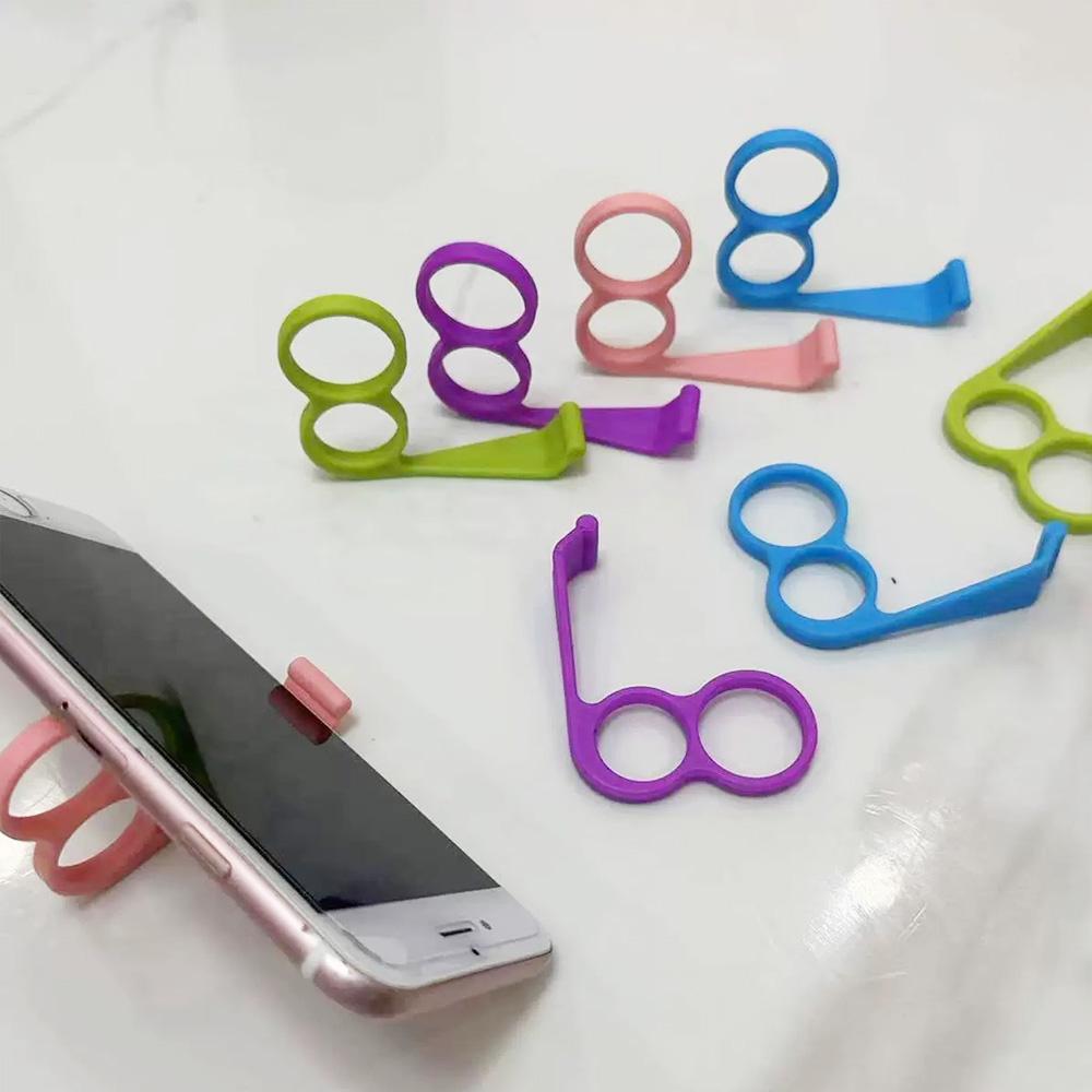30PCS/10PCS/5PCS Creative Phone Stand - Compact and Convenient - Lazy Finger Phone Stand - Desktop Phone Stand