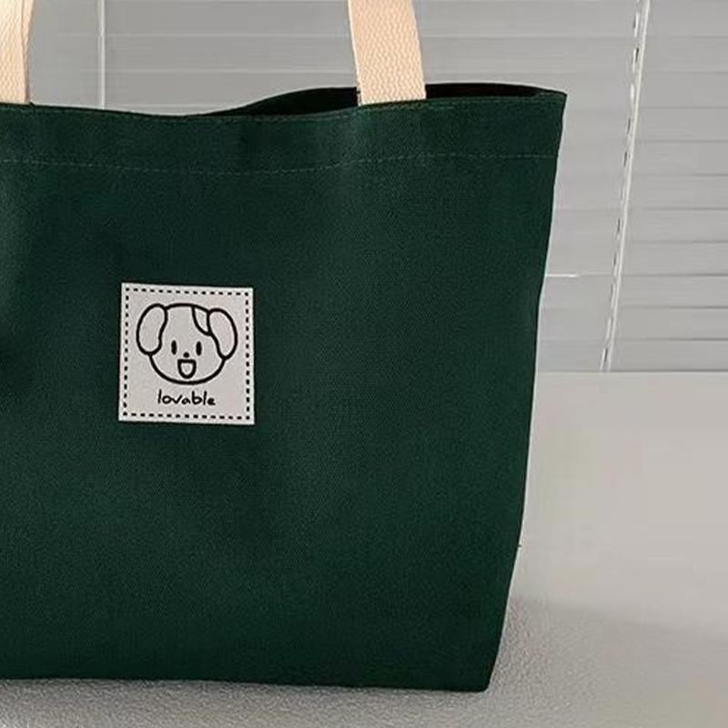 Borsa in tela da donna, grande capacità, semplice, a tracolla, borsa da viaggio