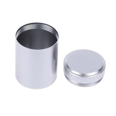 Bocal de rangement en aluminium, boîtes à thé scellées portables, mini récipients de stockage de thé, boîte à thé, café, bonbons, chocolat, sucre, épices