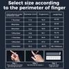 Smart ring monitors heart rate, blood oxygen, blood pressure, blood sugar, sleep, HRV health, step counting,  dad's gift, Valentine's Day gift