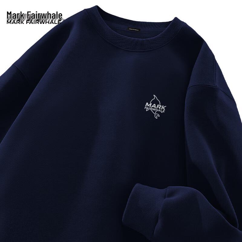 Mark Fairwhale Unisex Loose Fit Round Neck Long Sleeve Sweatshirt