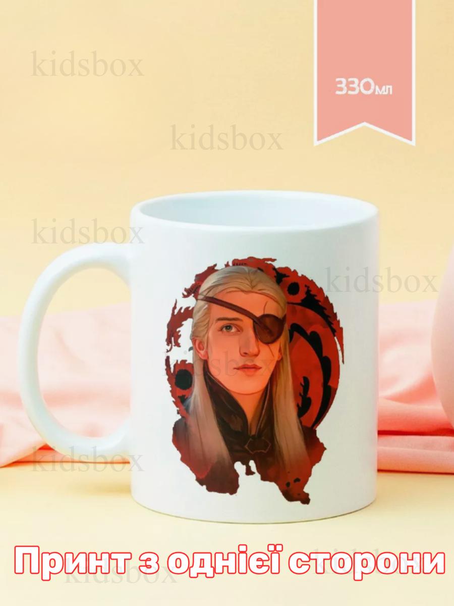 

Кухоль Гра Престолів з принтом керамічна чашка Game of Thrones 330 мл 9.5 білий