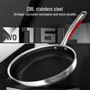 KOBACH 316L Stainless Steel Non-stick Double Honeycomb Frying Pan
