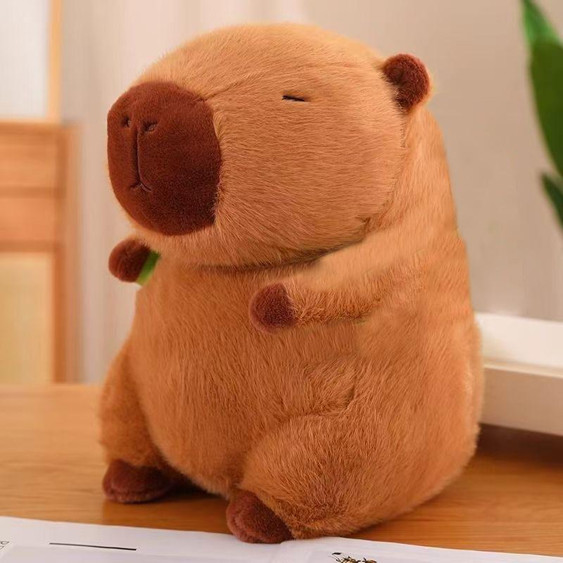 

Cute Capybara Doll Scarf Capybara Doll Cloth Doll Children s Pillow Plush Toy Girl Birthday Gift 23cm
