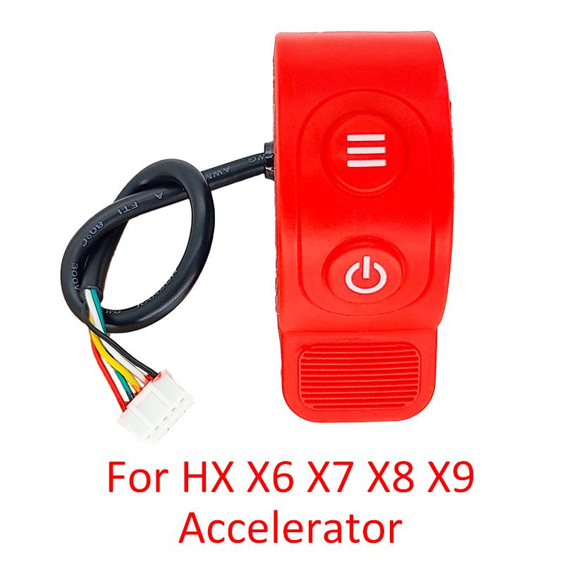 1 sztuka do części hulajnogi elektrycznej Hx X6 X7 X8 X9 Akcelerator palcowy Kontroler prędkości Akcelerator palcowy