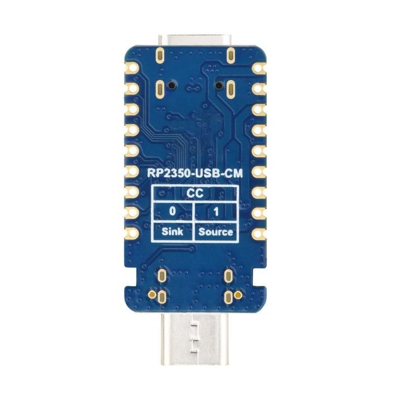 1 Stück RP2350 USB C Entwicklungsplatine Kompakt Leicht Open Source Platine für Raspberry Pi Pico2 Wearable Gesundheitsgerätetests