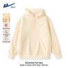 Men's Winter Half-Zip Hooded Sweatshirt