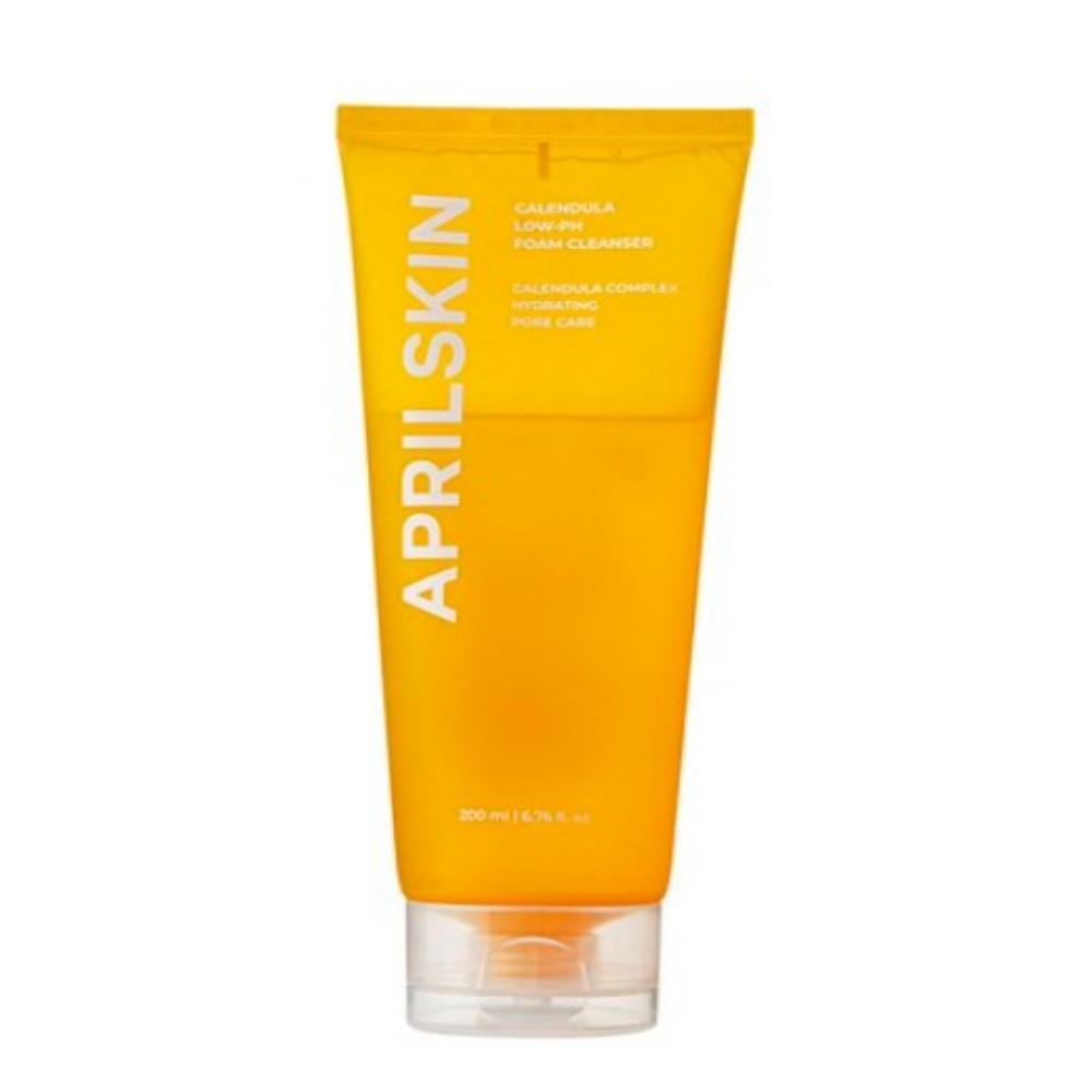 April Skin Calendula Mild Acidic Foaming Cleanser Soothing & Gentle 200g
