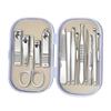 14 PCS Stainless Steel Nail Clipper Set With Case, Portable Manicure Pedicure Kit Including Nail Trimmer And Scissor, Travel Grooming Tools