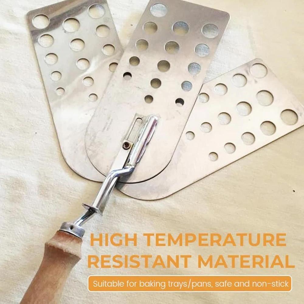 Stainless Steel Hot Meat Patty Spatula Heat Resistant BBQ Spatula New Burger Flip Smasher  Kitchen