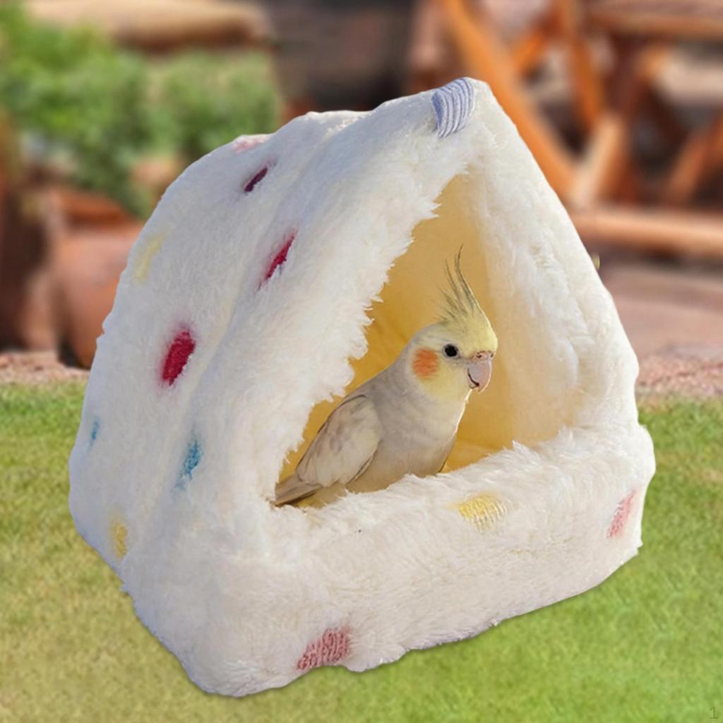 Bird Nest House Accessory Multifunctional Winter Warm Pet Bed Shelter for Small Animals Squirrels