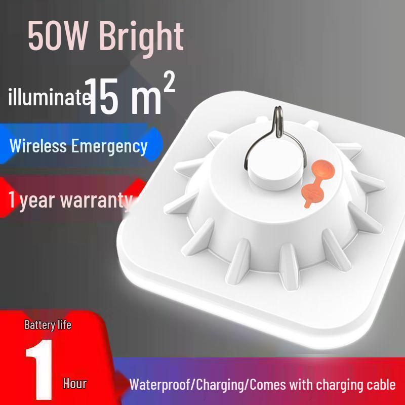 

Rechargeable Waterproof LED Bulb: Outdoor/Street Stall Light for Emergencies & Energy Savings Factory Direct Sale - 20-year Warranty