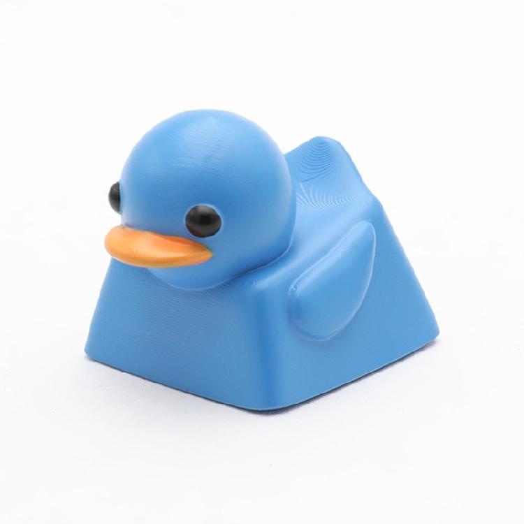 Kachna kvákající Pryskyřice Klíčenka Klíčenka Kachna Kvakající Hračka Pro Klávesnice Přizpůsobení Uvolňovač Stresu Dárek